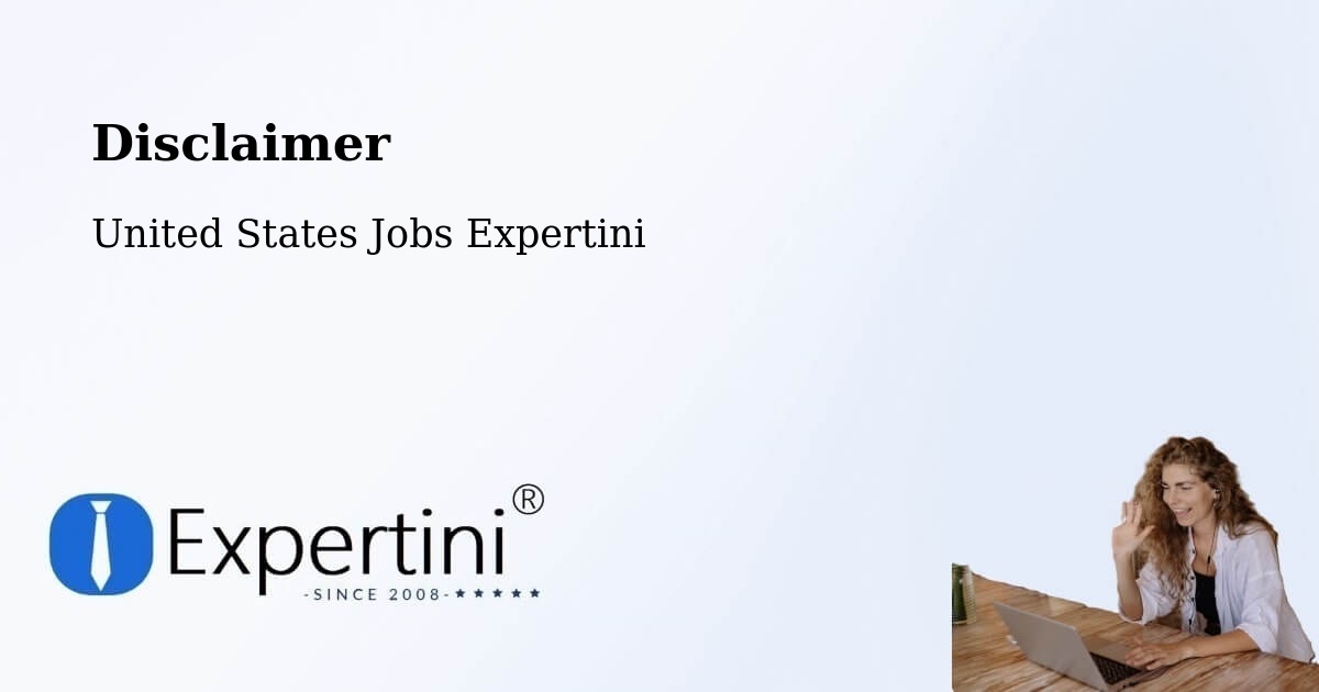 Disclaimer – Suffern - United States Jobs Expertini