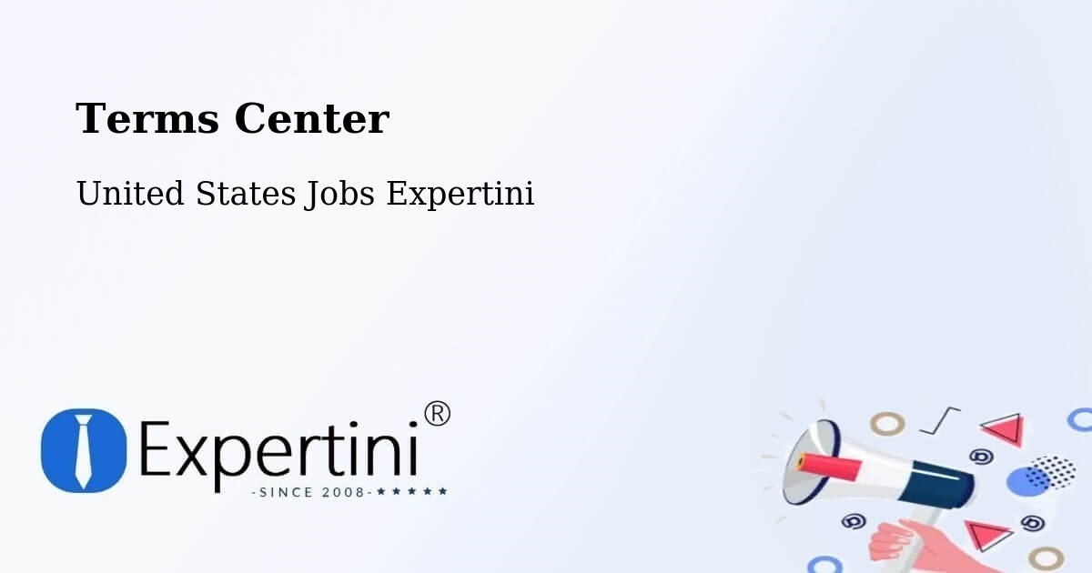 Terms of Service – Suffern - United States Jobs Expertini